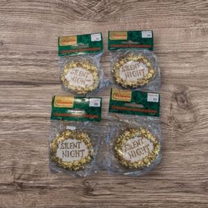 Vintage Woolworths Silent Night Christmas Decorations